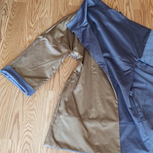 Reversible Sateen Car Coat - Picture 4 of 4